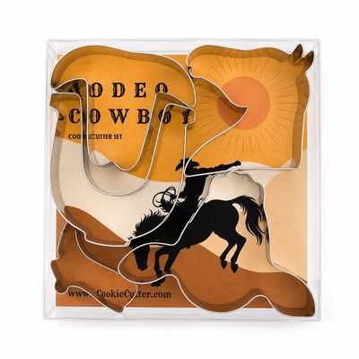 Rodeo Cookie Cutter Set 5 Pc L9046 Rodeo Cookie Cutter Set 5 Pc L9046