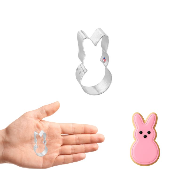 Mini Easter Bunny Body Cookie Cutter 1.75 in M206