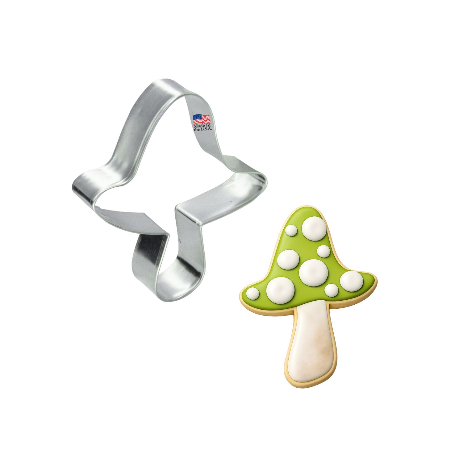 Shitake Mushroom Cookie Cutter 3.25 Shitake Mushroom Cookie Cutter 3.25" B0990