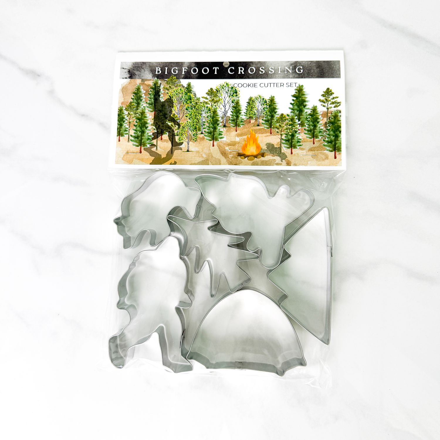 Bigfoot Crossing Cookie Cutter 6 Pc Set HS361