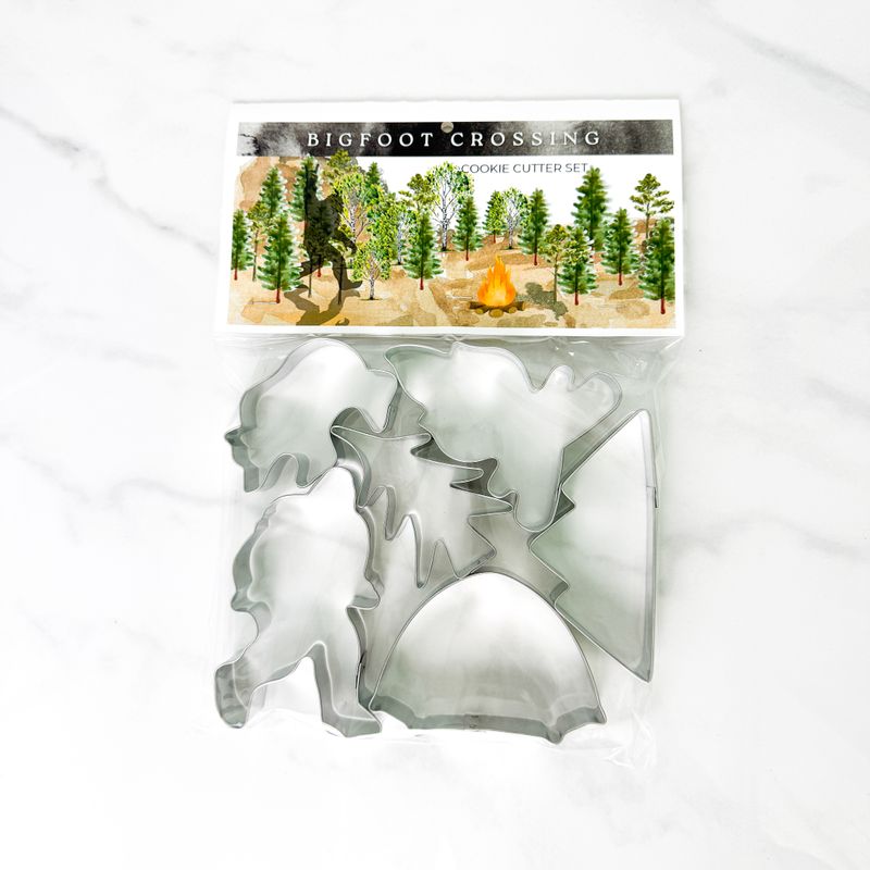 Bigfoot Crossing Cookie Cutter 6 Pc Set HS361