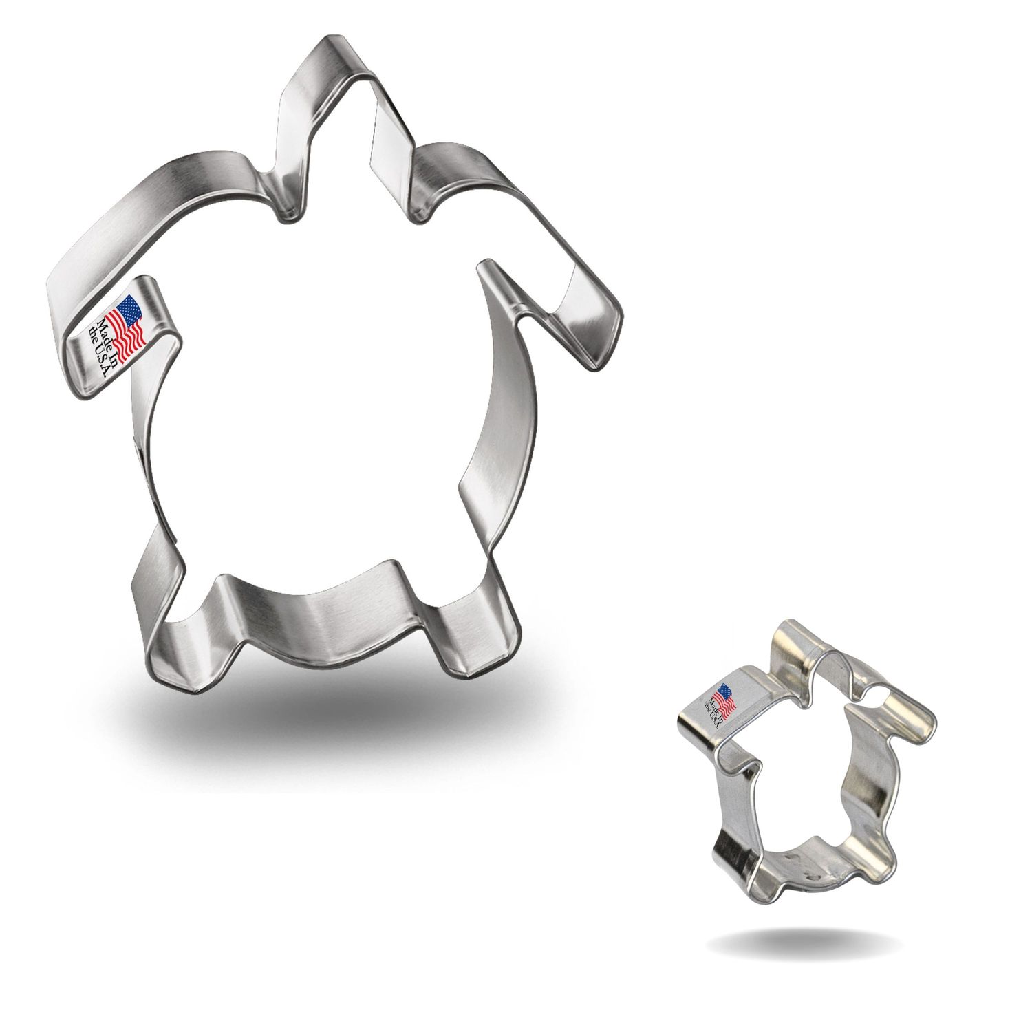 Sea Turtle Cookie Cutter 2 Pc Set HS0551 Sea Turtle Cookie Cutter 2 Pc Set HS0551