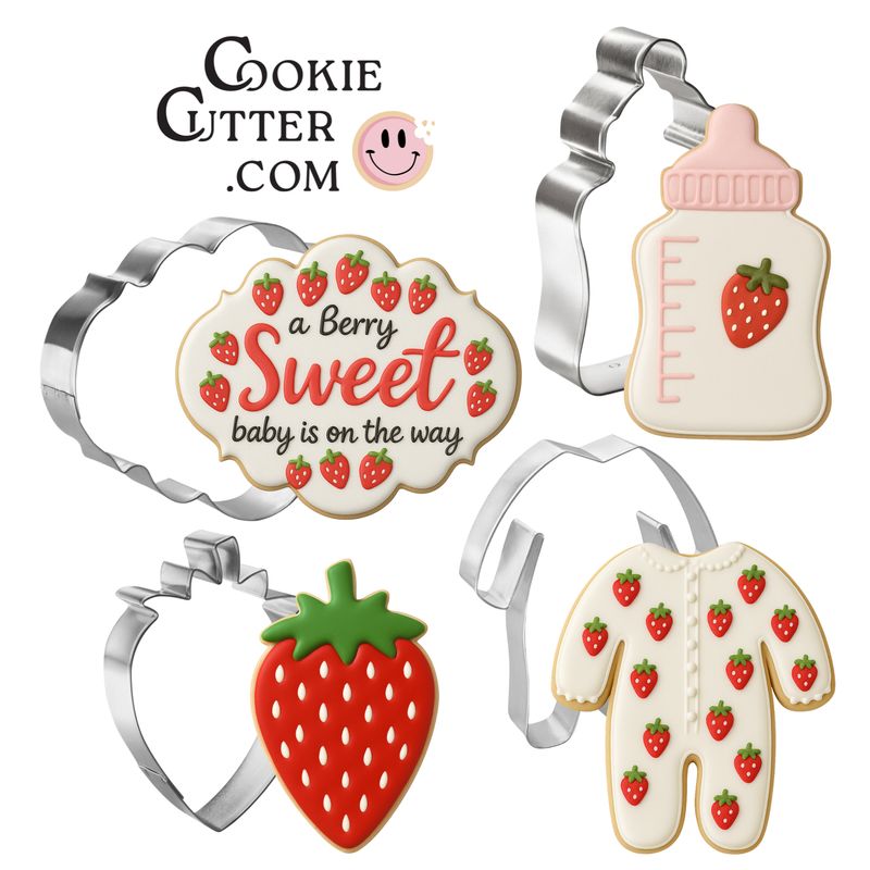 Berry Sweet Baby Shower 4pc. Set HS0586 Berry Sweet Baby Shower 4pc. Set HS0586