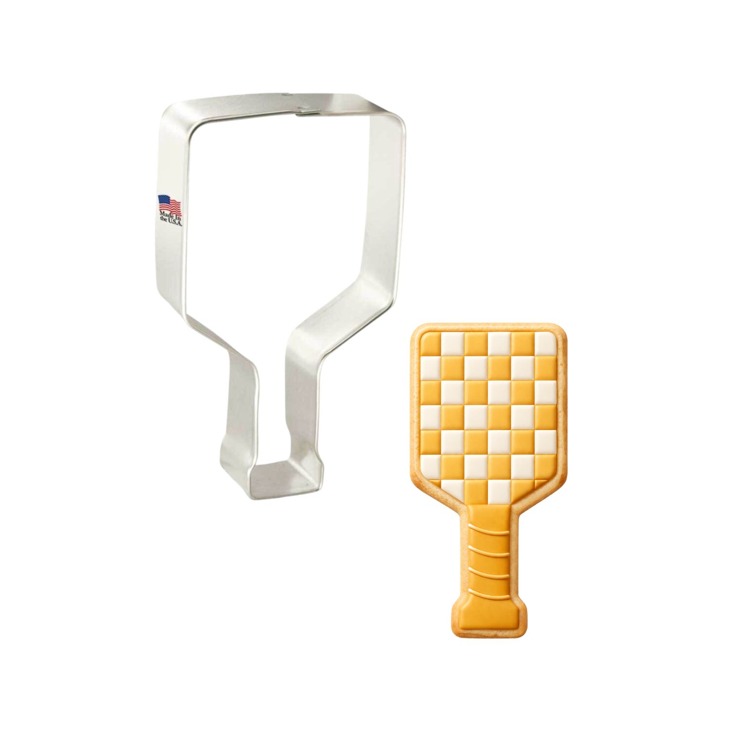 Pickle Ball Racquet or Mirror,  4 inch,  S1306