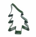 Poly Resin Pine Tree Primitive Green Cookie Cutter 3.5 in PR1330G