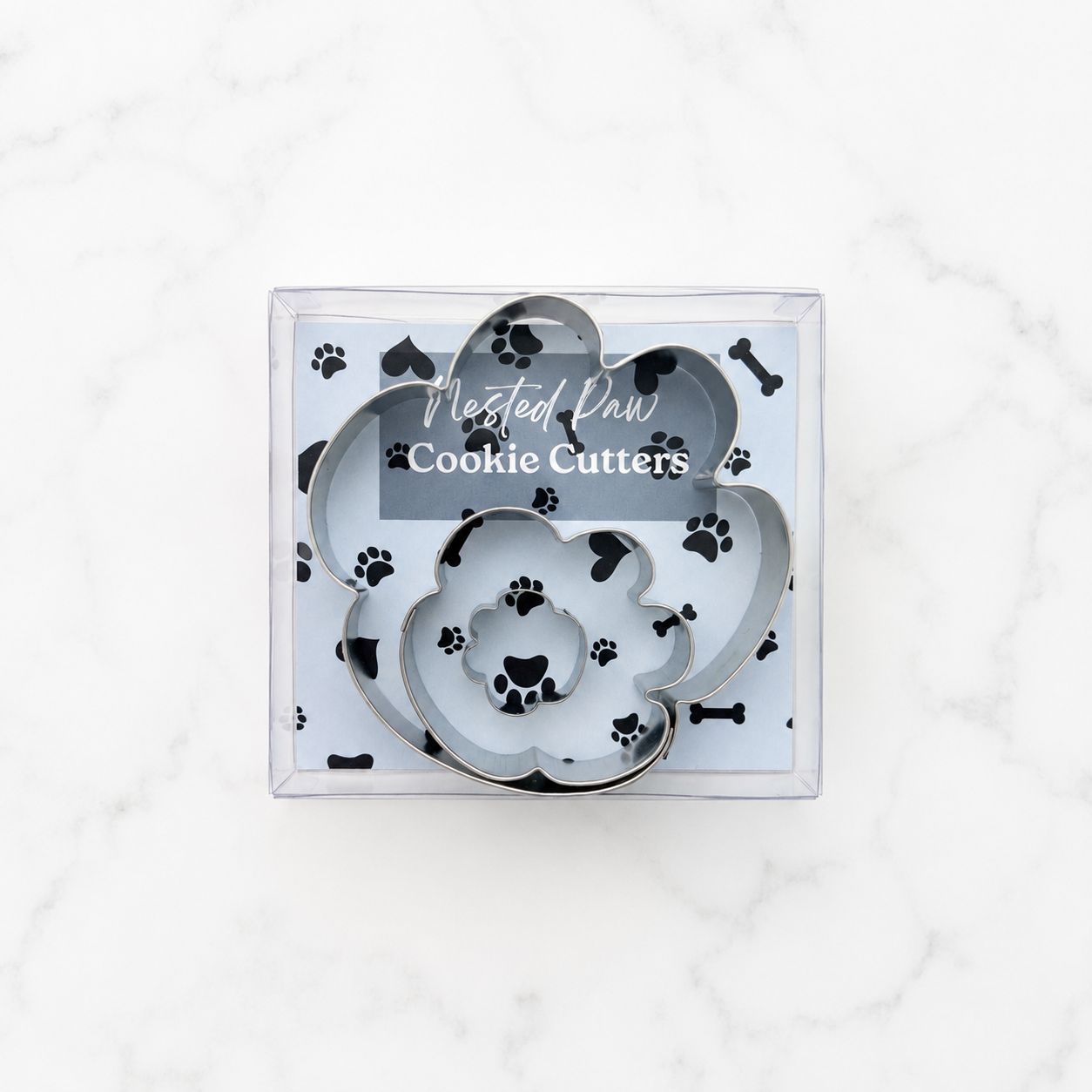 Paw Print 3 Pc Nested Set L9051