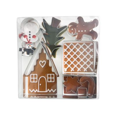 Gingerbread House 9 Pc. Box Set  L9060