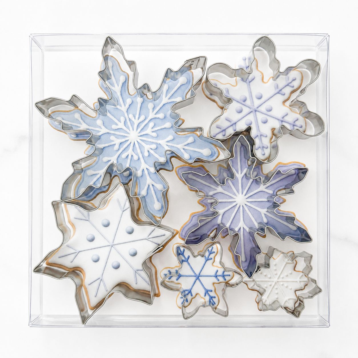 Snowflakes 6 Pc Box Set L9064