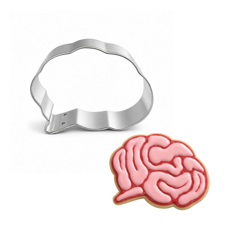 Anatomical Brain Cookie Cutter 4 Anatomical Brain Cookie Cutter 4" B2064