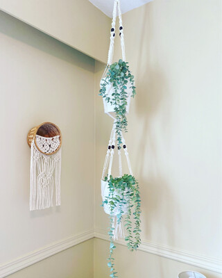 Double Plant Hanger MADE TO ORDER