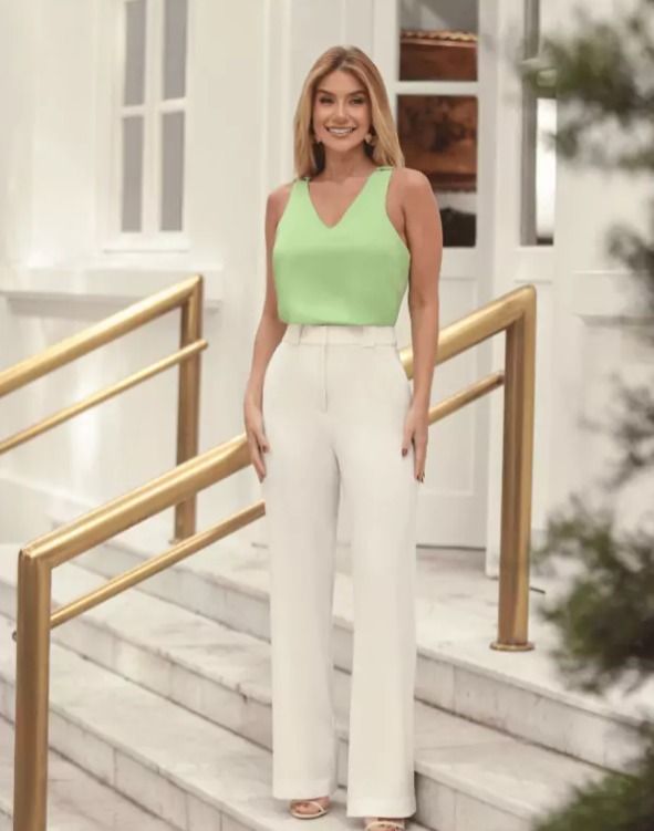 CALÇA WIDE ALFAIATARIA