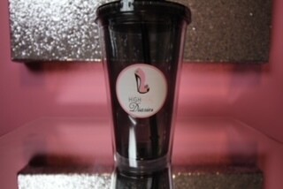 High Heal Diaries 16 oz Water Tumbler w/Straw