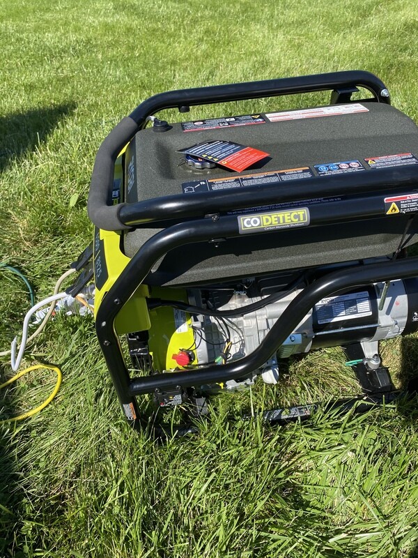 RYOBI Easy Start 6500 Watt Generator