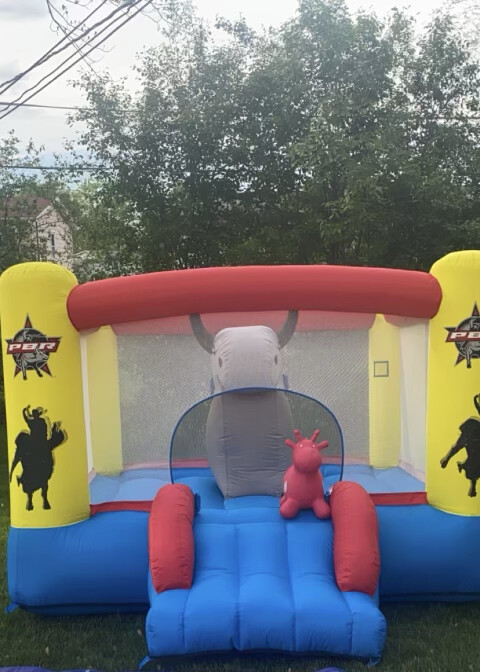 Brave The Bull Toddler Bounce House
