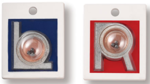 Plastic Position Indicator Markers without Initials - Vertical (7/8" L & R)