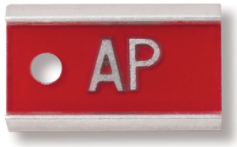 Aluminum Custom Embedded Marker (3/8")