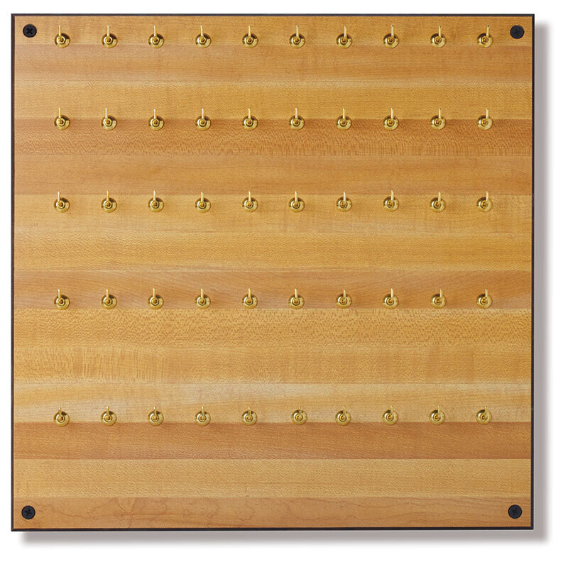 Marker Storage Board (14″ x 14″) 50 Hooks