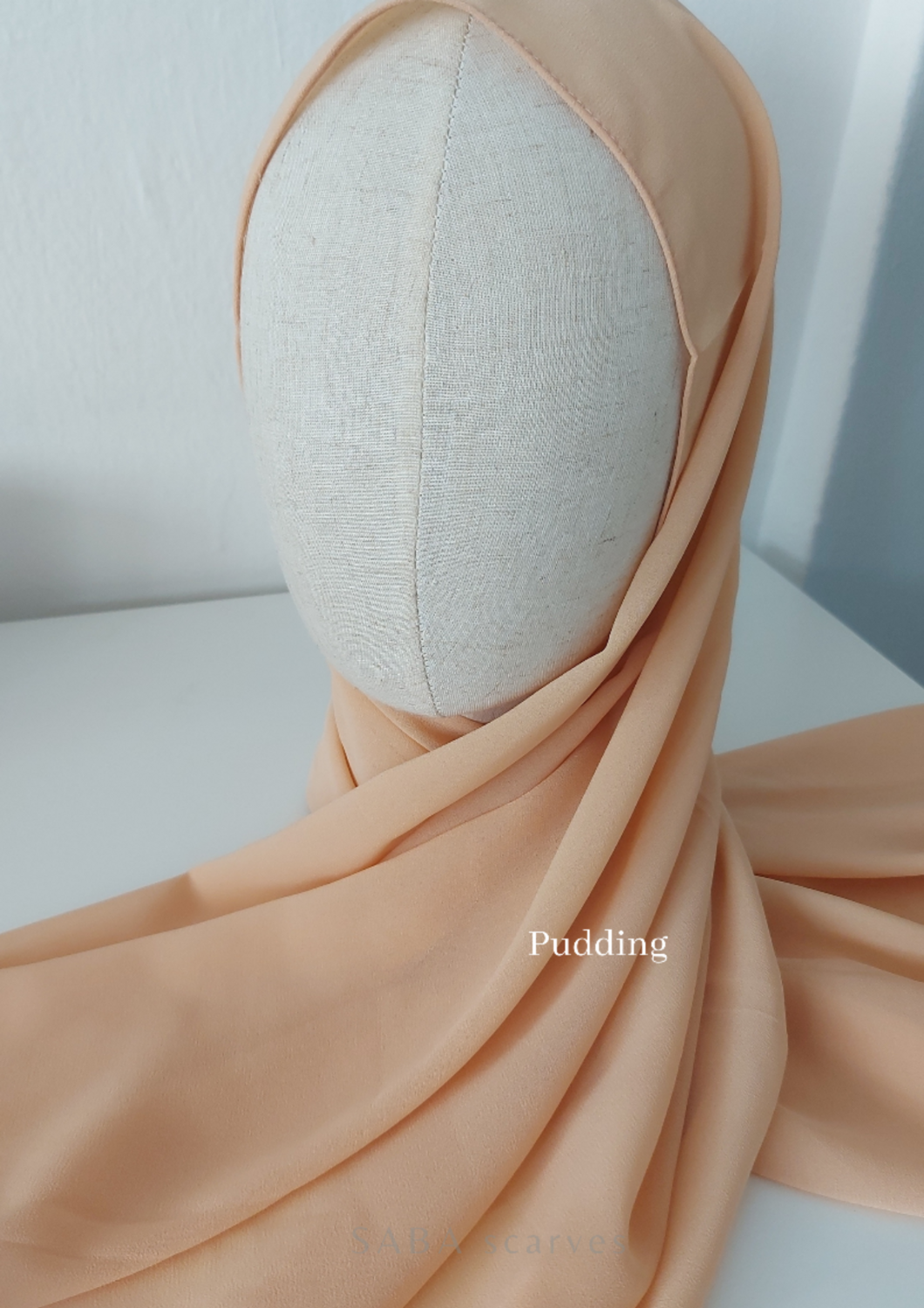 2m Plain Chiffon Hijabs