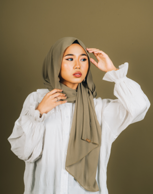 Essential Chiffon Hijab - Matcha