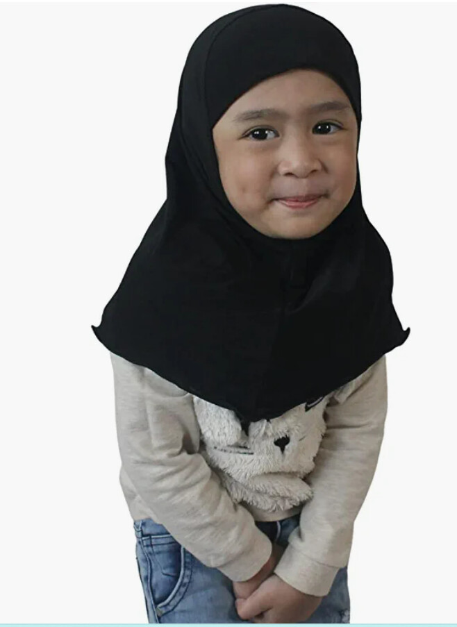 Girls/Children Hijab Ready to Wear, Soft, Lightweight and Comfortable Headscarf [Easy to Wear Muslim girls essentials]