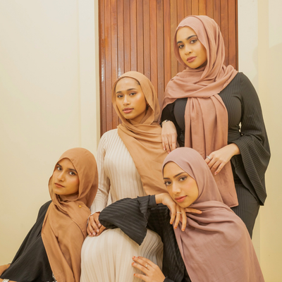 Modal Instant Hijab Set