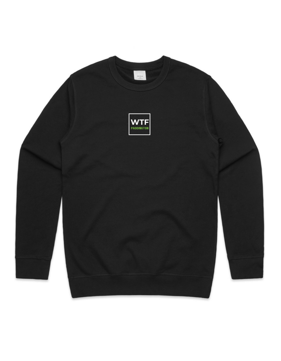 Black Unisex Crew