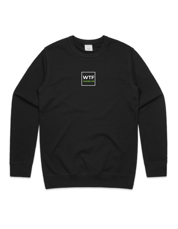 Black Unisex Crew