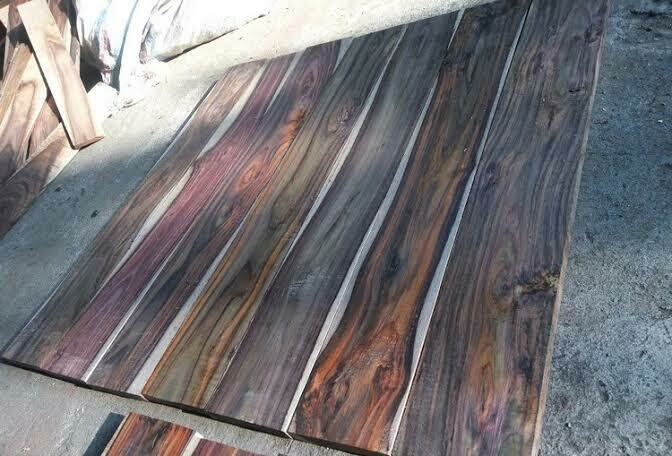 Macassar ebony table top