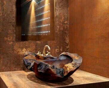 Sink Teak Root Natural