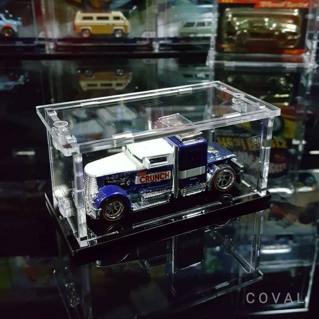 COVAL SBX-01-6PK HotWheels Stackable Loose Car Box - 6 Pack