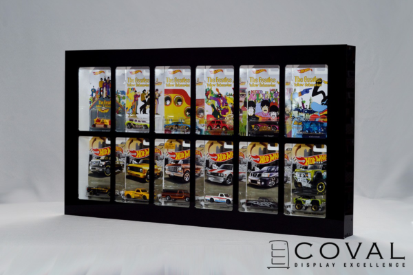 HF-602 Carded Display Cabinet - Holds 12 x HotWheels Cars