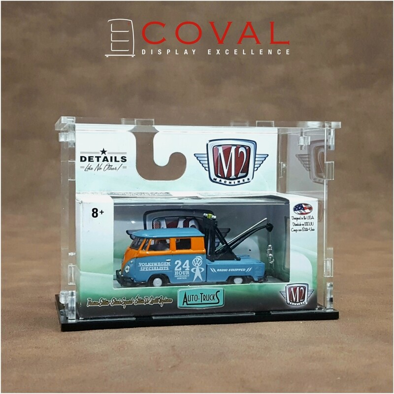 SMT-101 Acrylic Display Case for Single 1/64 M2 Machines Boxed Car