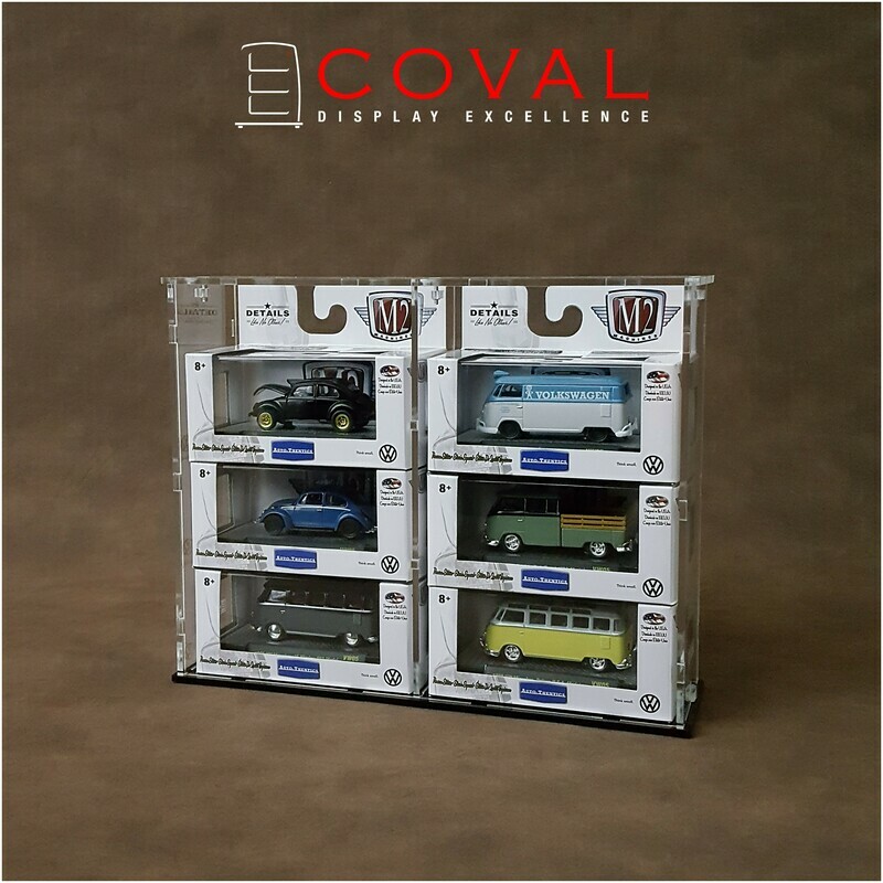 SMT-203 Acrylic Display Case for 1/64 M2 Machines Boxed Car