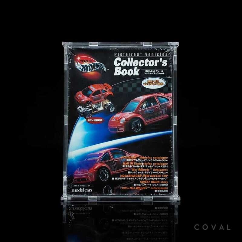 HSR-101B Acrylic Display Case for Boxed Single Carded Hotwheels Sweet Rods