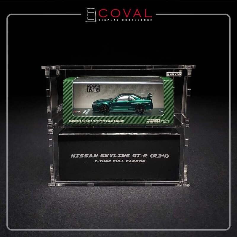 ISE-102 Acrylic Cabinet for INNO 64 Spesial Edition Boxed Car- 2 Layers