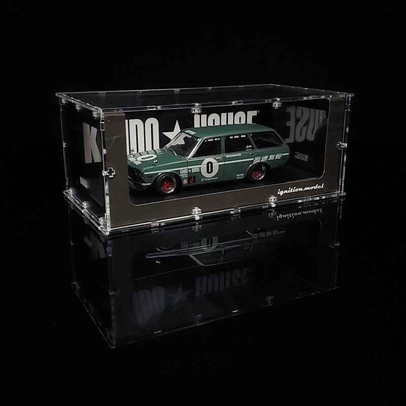IBX-101 Acrylic Display Case for 1:18 Boxed Ignition Model Car Holds 1