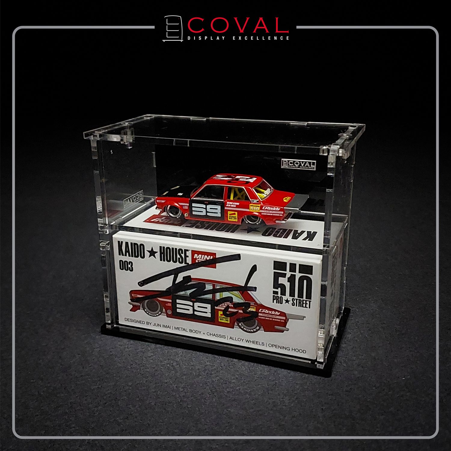 SMG-102K Acrylic Display Cabinet for Mini GT x Kaido House