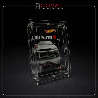 ARC-01 Acrylic Display Case for Single Carded RLC and Mainline Hot Wheels with Arched Front