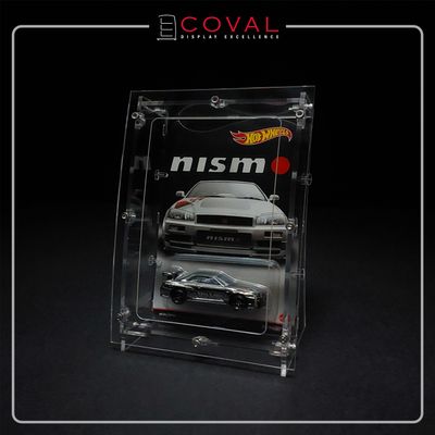 ARC-01 Acrylic Display Case for Single Carded RLC and Mainline Hot Wheels with Arched Front