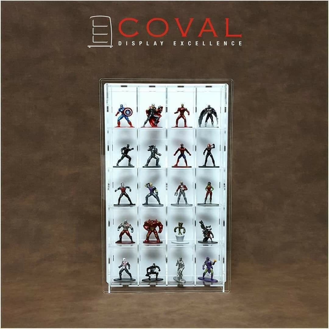 MFA-405 Mini-Figure Display - 4 x 5 Figurines - Holds 20 Lego Mini-figures