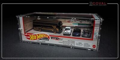 HBS-101S Acrylic Display Case Hot Wheels Smaller Premium Diorama Box Set