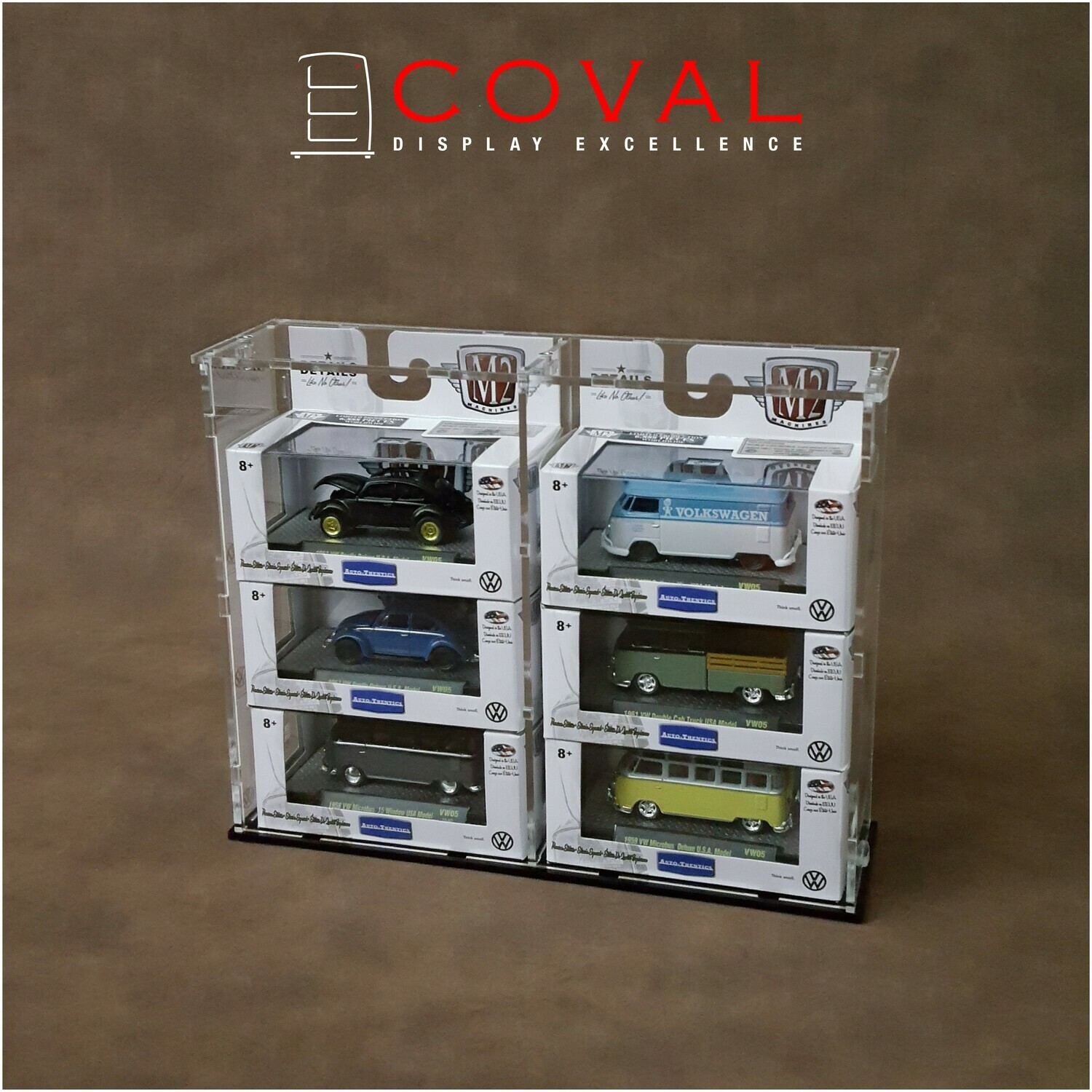 SMT-203 Acrylic Display Case for 1/64 M2 Machines Boxed Car