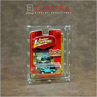 JLC-101 Acrylic Display Case for Single 1/64 Blister Packed Johnny Lightning