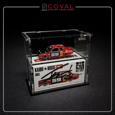 SMG-102K Acrylic Display Cabinet for Mini GT x Kaido House Car and Box