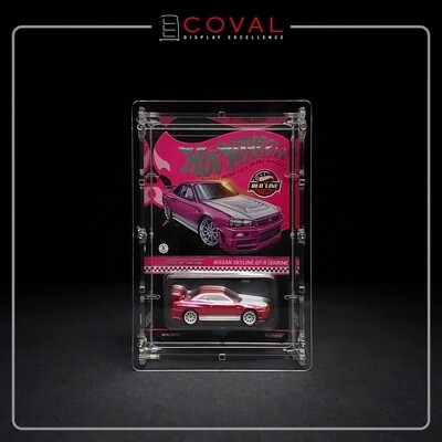 HRC-101 Acrylic Display Case for Single Carded RLC and Mainline Hot Wheels