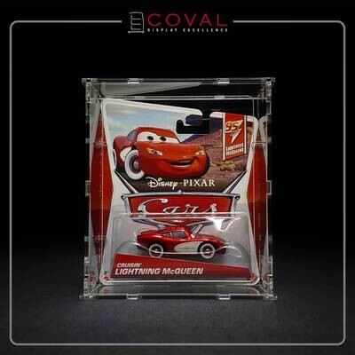 SCC-101 Acrylic Display for 1 Carded Character Cars  *Stackable *Wallmountable