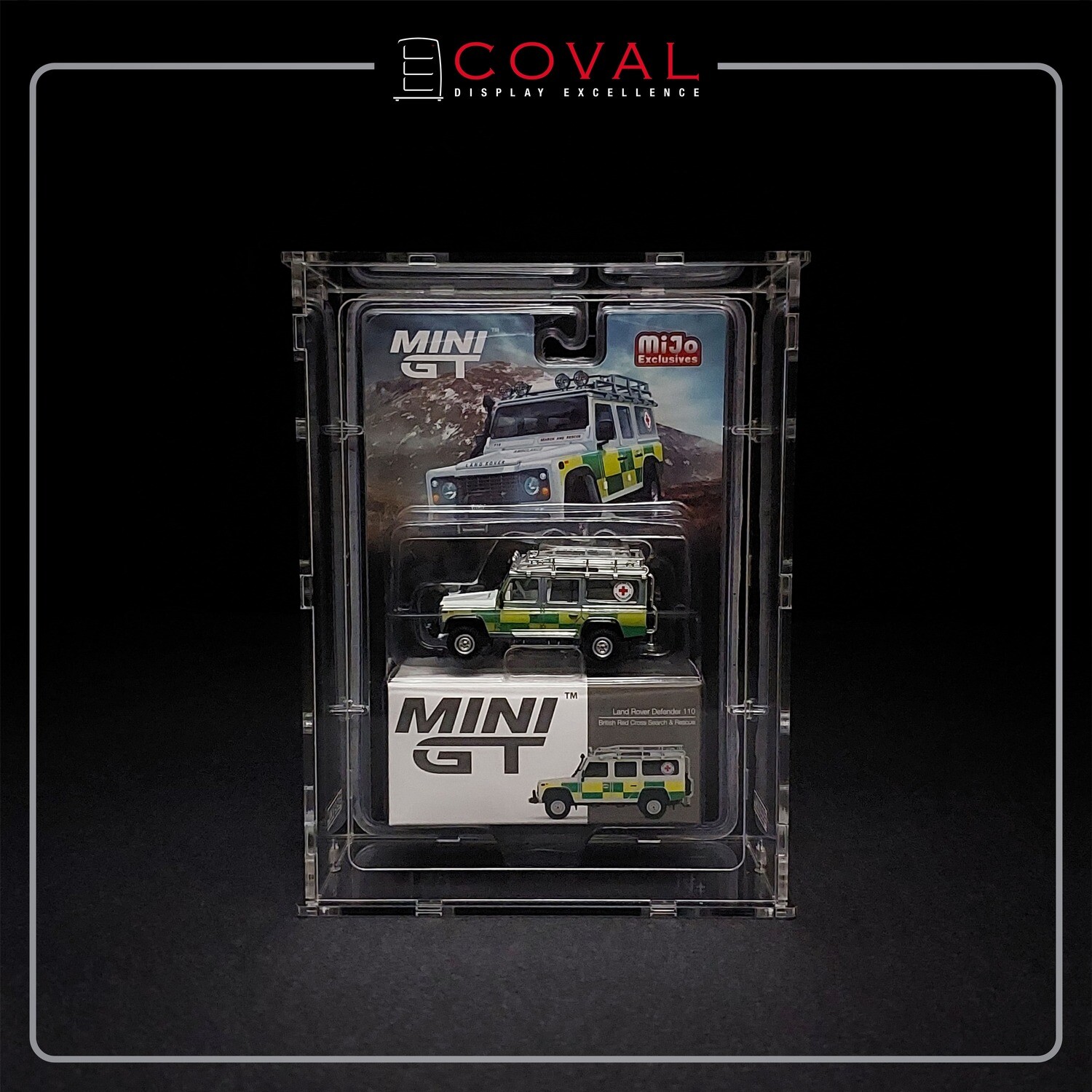 SGT-101 Acrylic Display Case for Single Mini GT Blister Packed Car