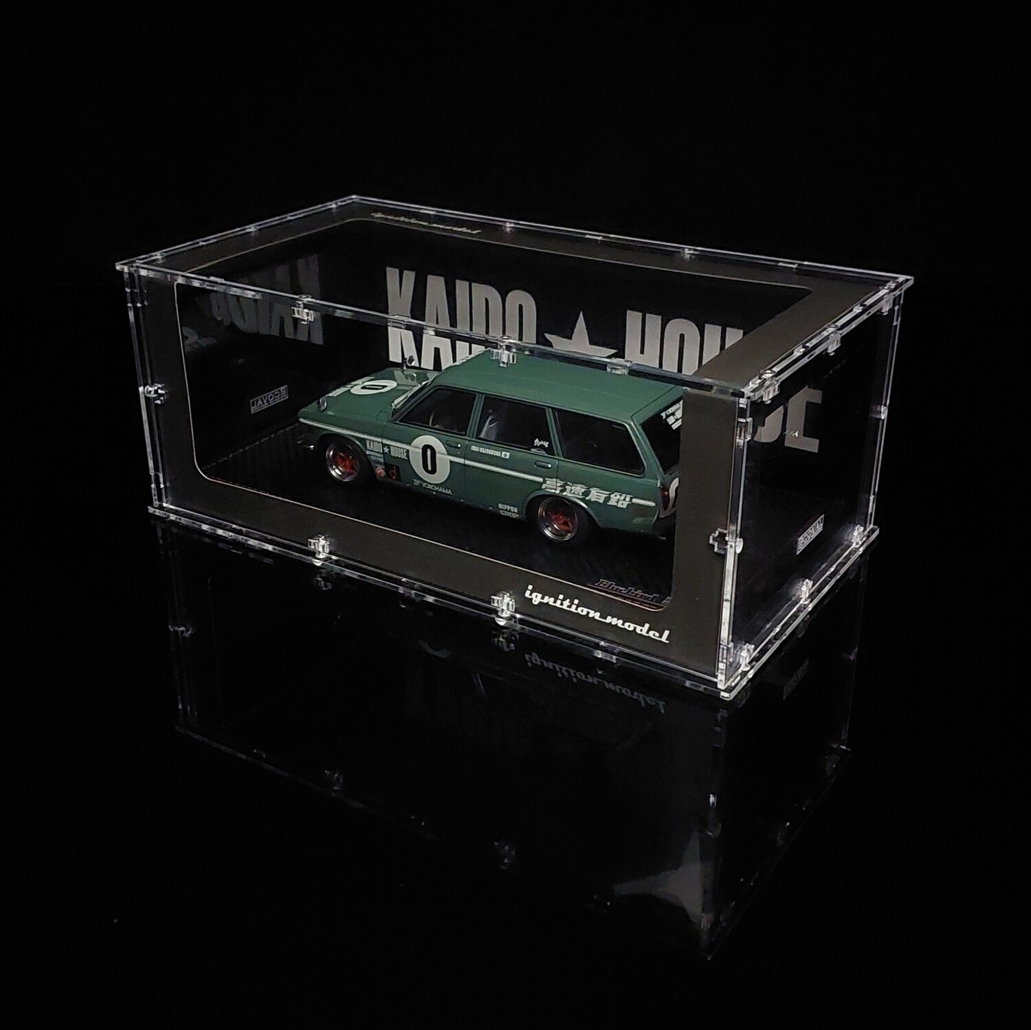 IBX-101 Acrylic Display Case for 1:18 Boxed Ignition Model Car Holds 1