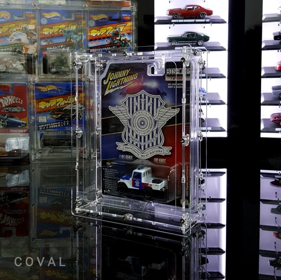 JNC-101 Acrylic Display Case for 1 Johny Lightning Blister Card