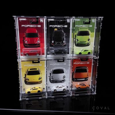 SRC-302 Acrylic Display Case for 3 x 2 Carded RLC and Mainline Hot Wheels *Stackable *Wallmountable